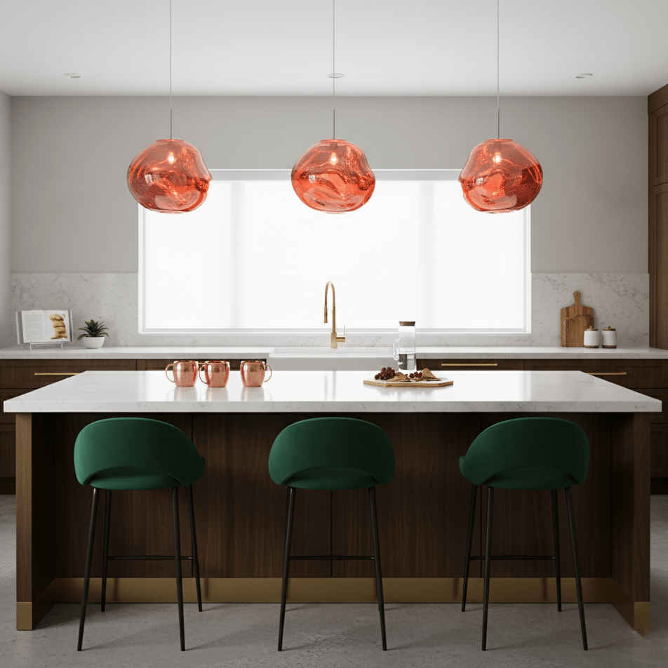 Roseview Lava Pendant Light