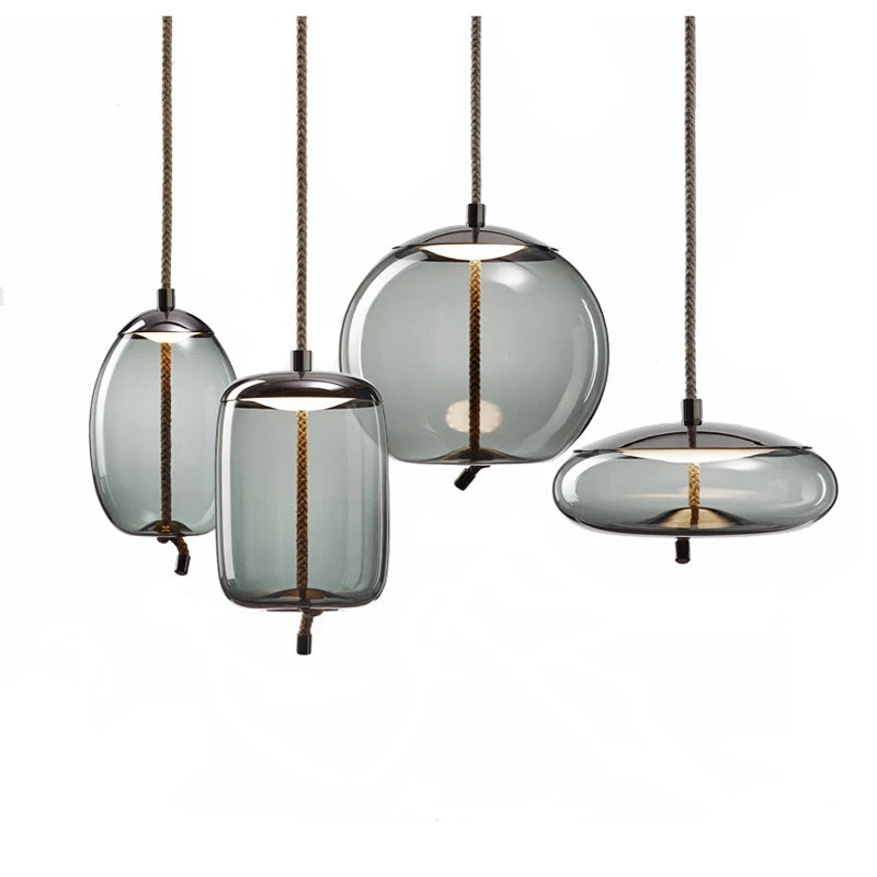 Todunal Nordic LED Pendant Light, Decorative Glass