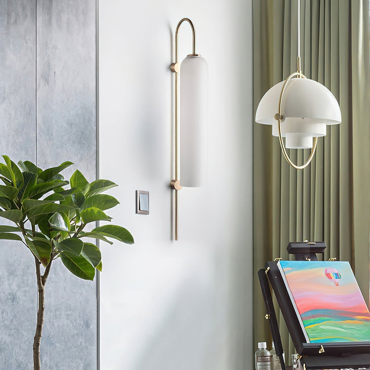Anoriel Glass Wall Lamp