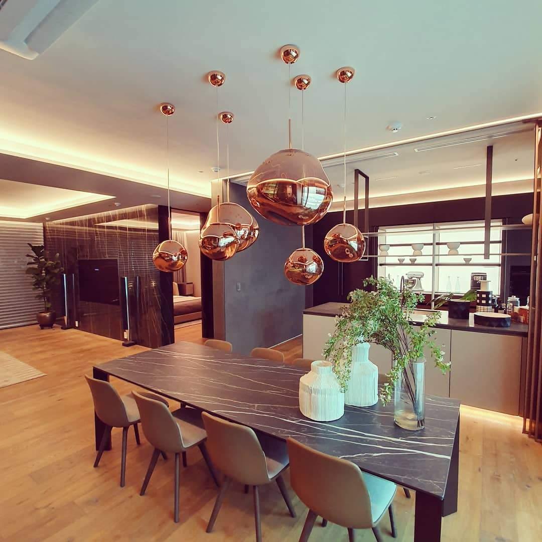 Roseview Lava Pendant Light