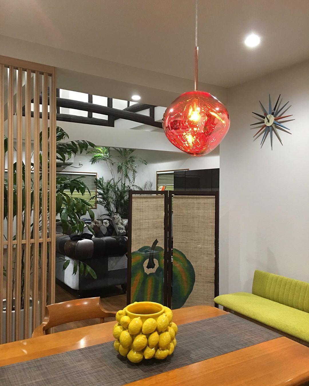 Niriena Pendant Lamp Modern Lava Acrylic