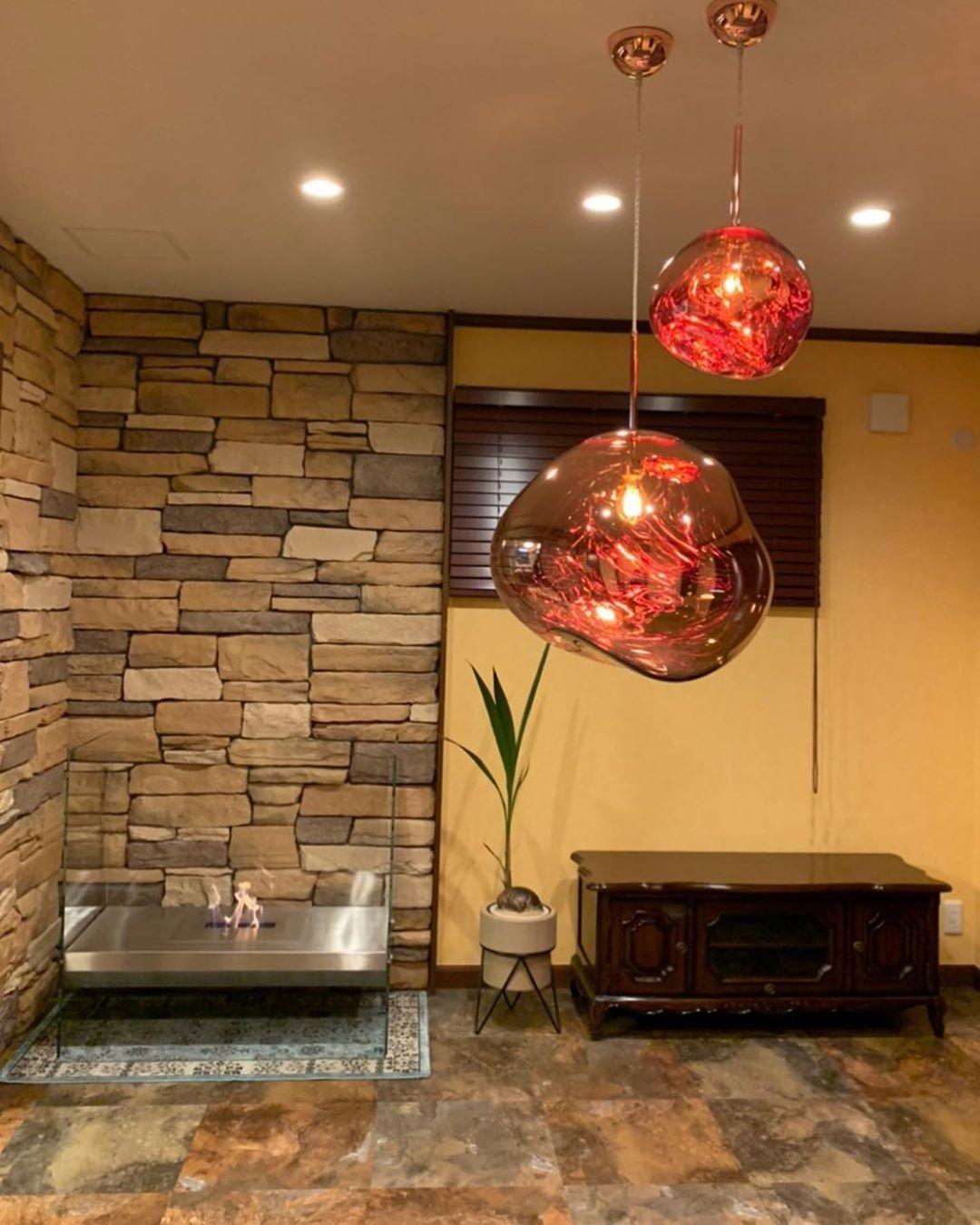 Niriena Pendant Lamp Modern Lava Acrylic