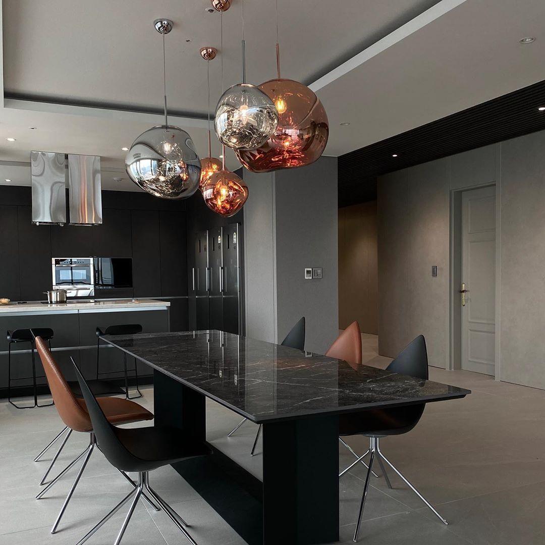 Niriena Pendant Lamp Modern Lava Acrylic