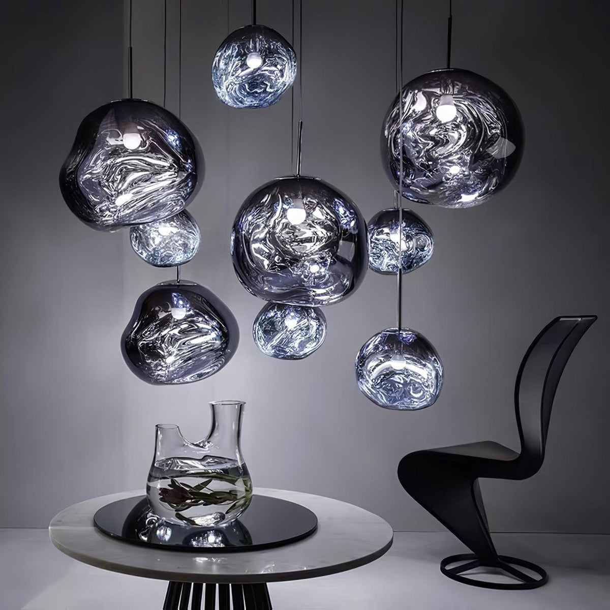 Niriena Pendant Lamp Modern Lava Acrylic