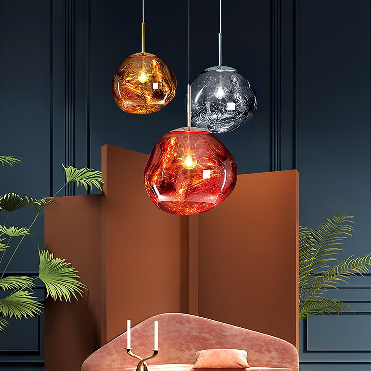 Roseview Lava Pendant Light