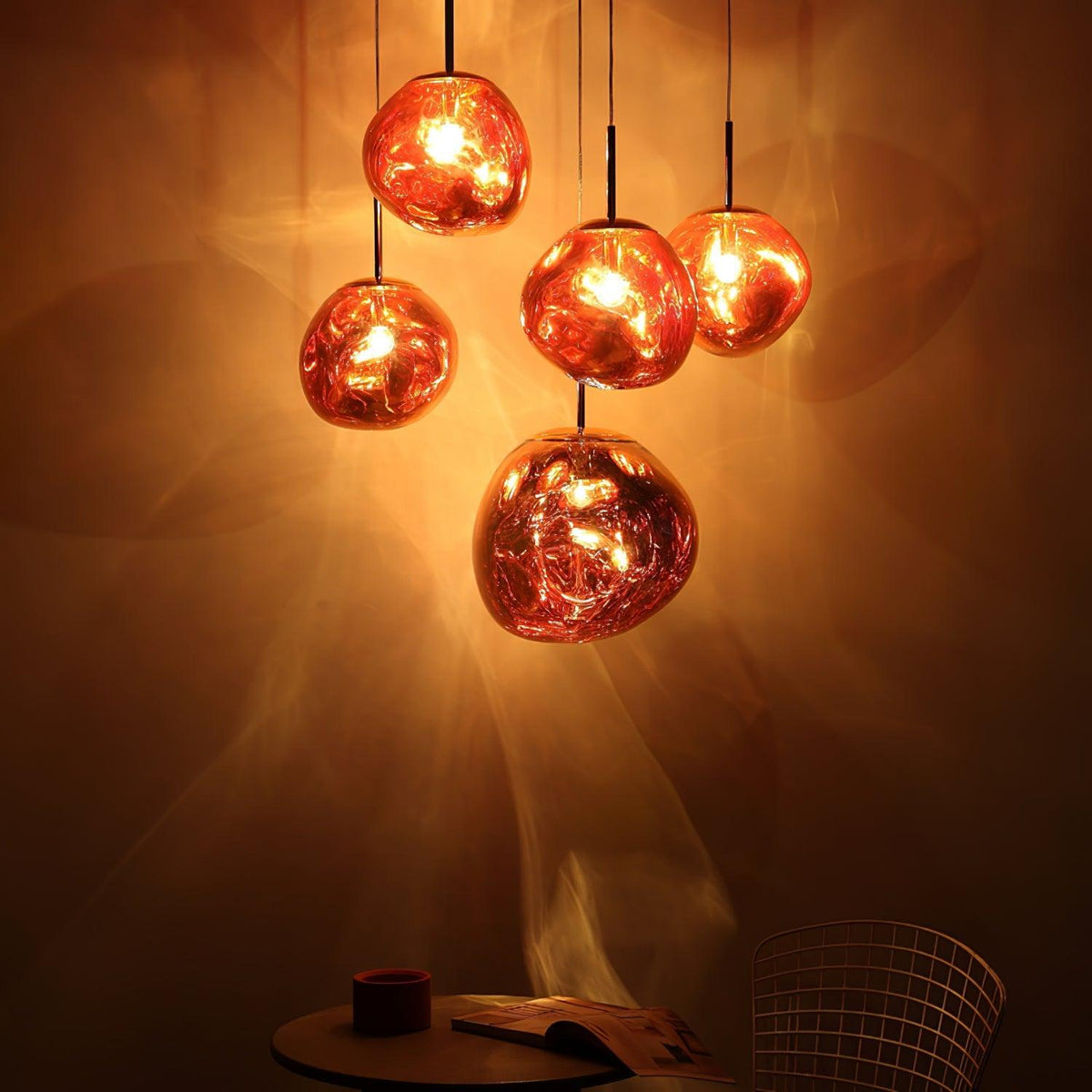Niriena Pendant Lamp Modern Lava Acrylic