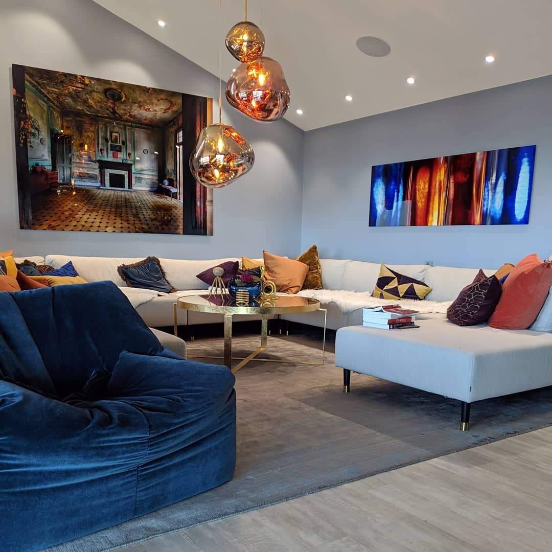 Roseview Lava Pendant Light