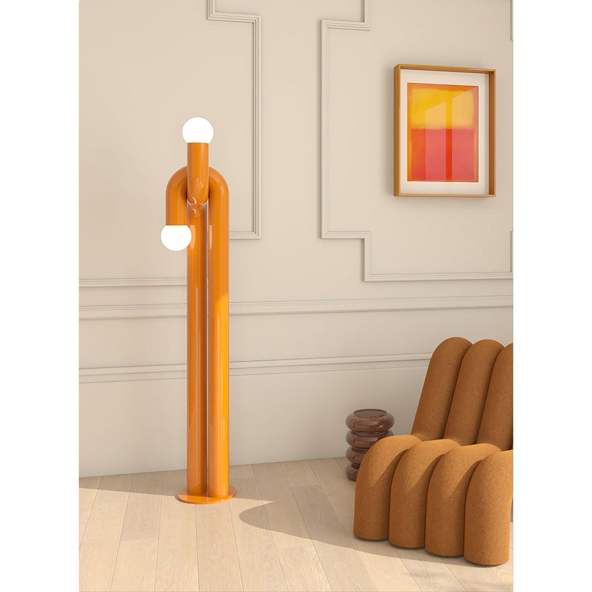 Modulation Contemporary Iron Floor Lamp