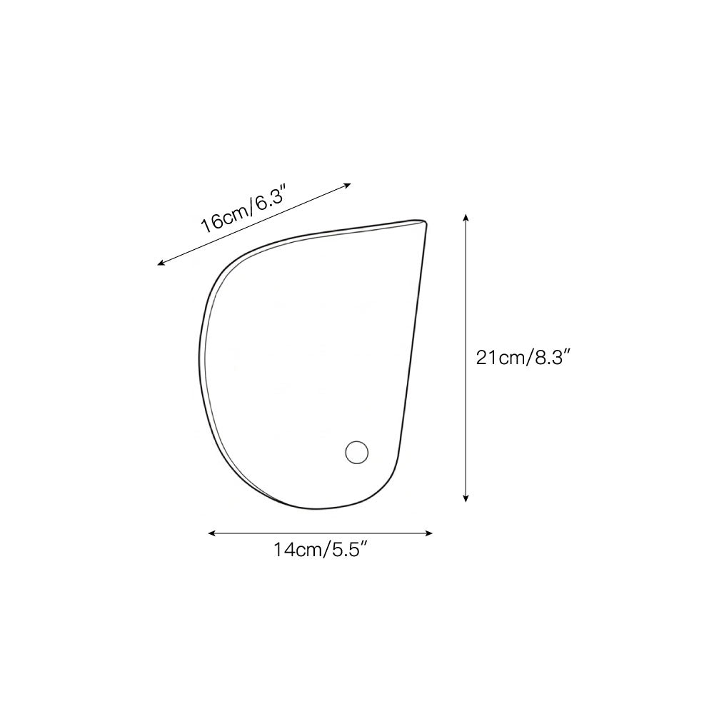 Oreliniella Curved Onyx Wall Light