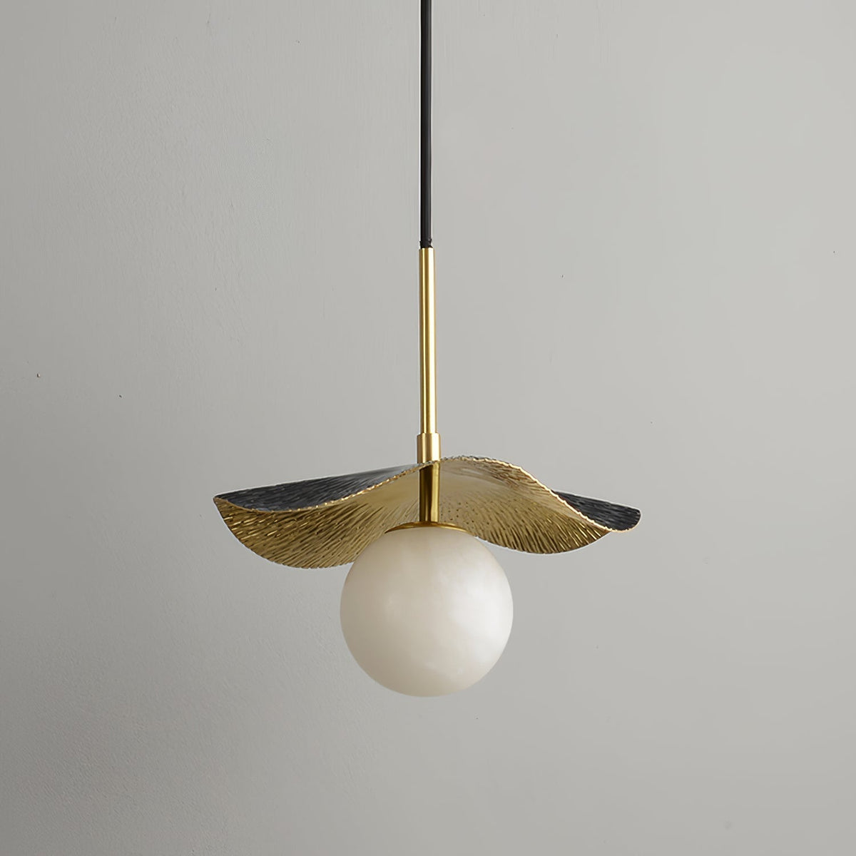 Zaraeen Brass Alabaster Pendant Light