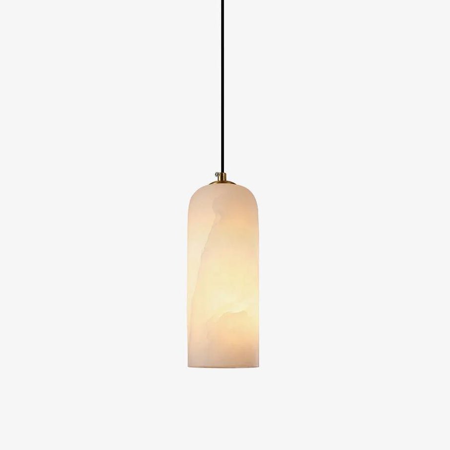 Nivenira Cylindrical Alabaster Pendant Light