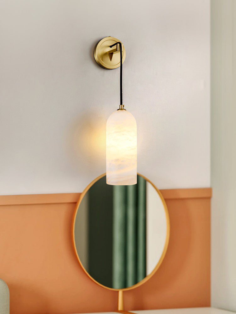 Haelion Pendant Alabaster Wall Light