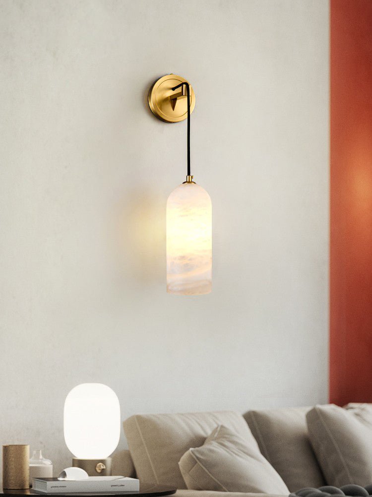 Haelion Pendant Alabaster Wall Light