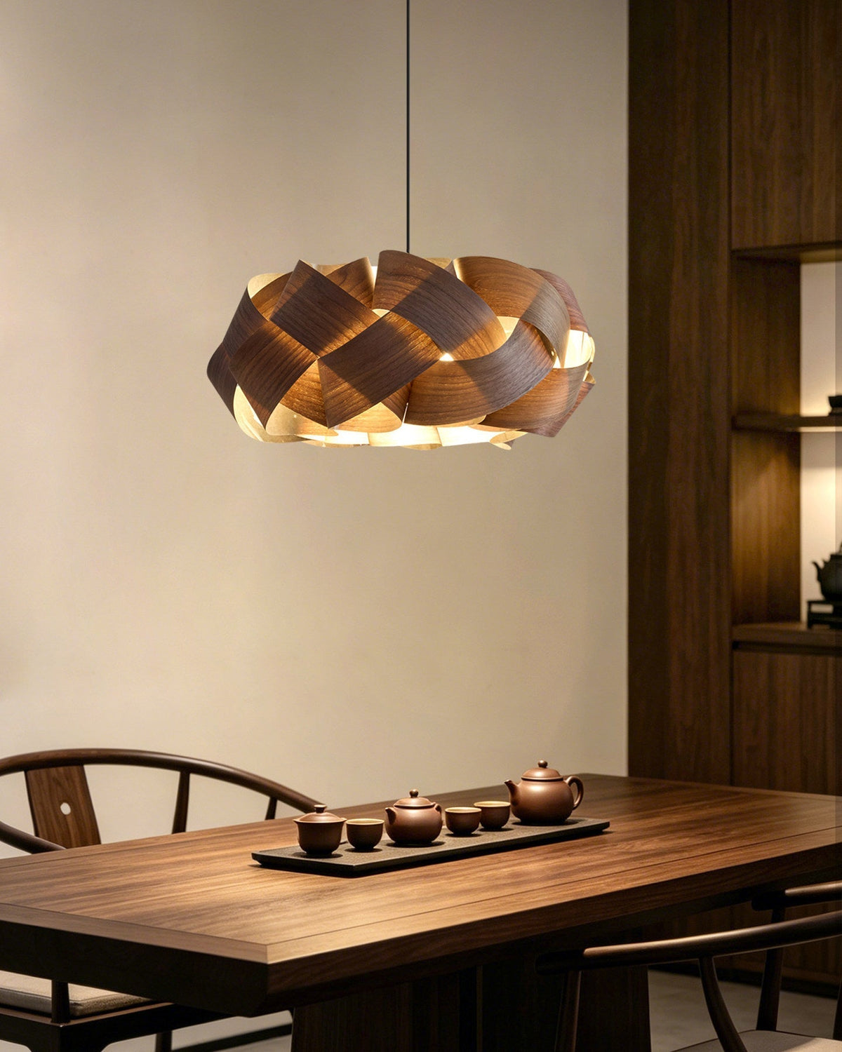 Morna Wood Pendant Light