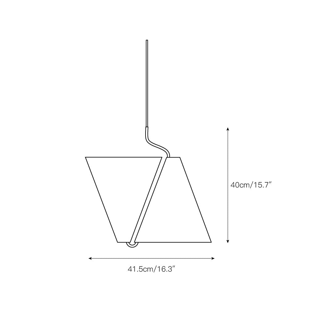 Covarir Brass Pendant Lamp
