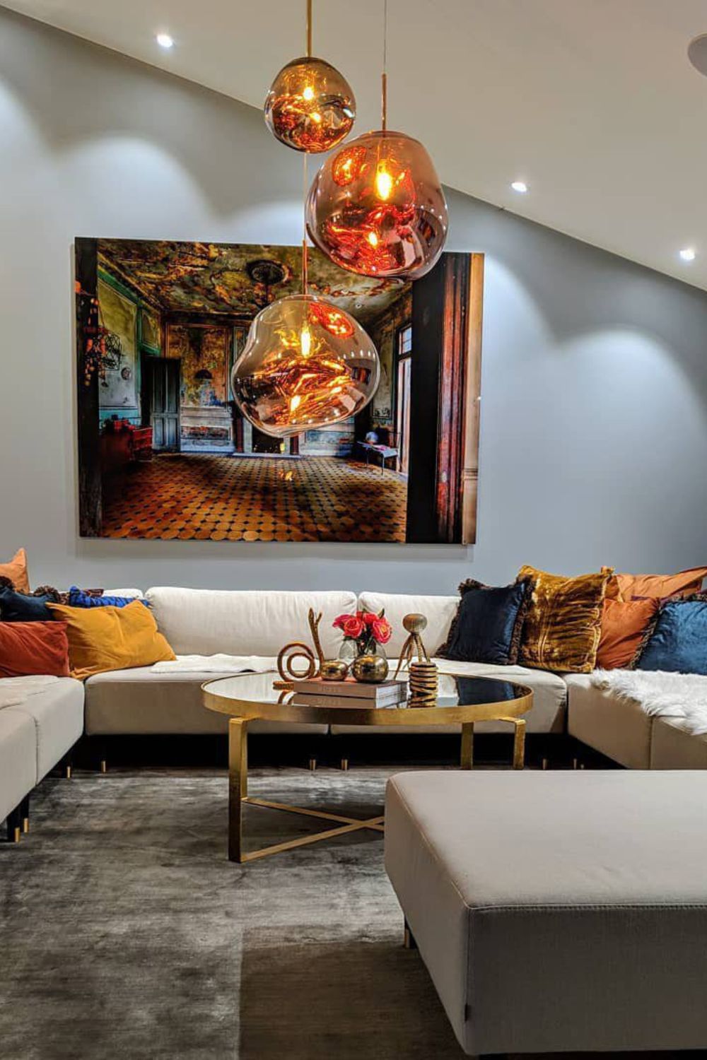 Niriena Pendant Lamp Modern Lava Acrylic