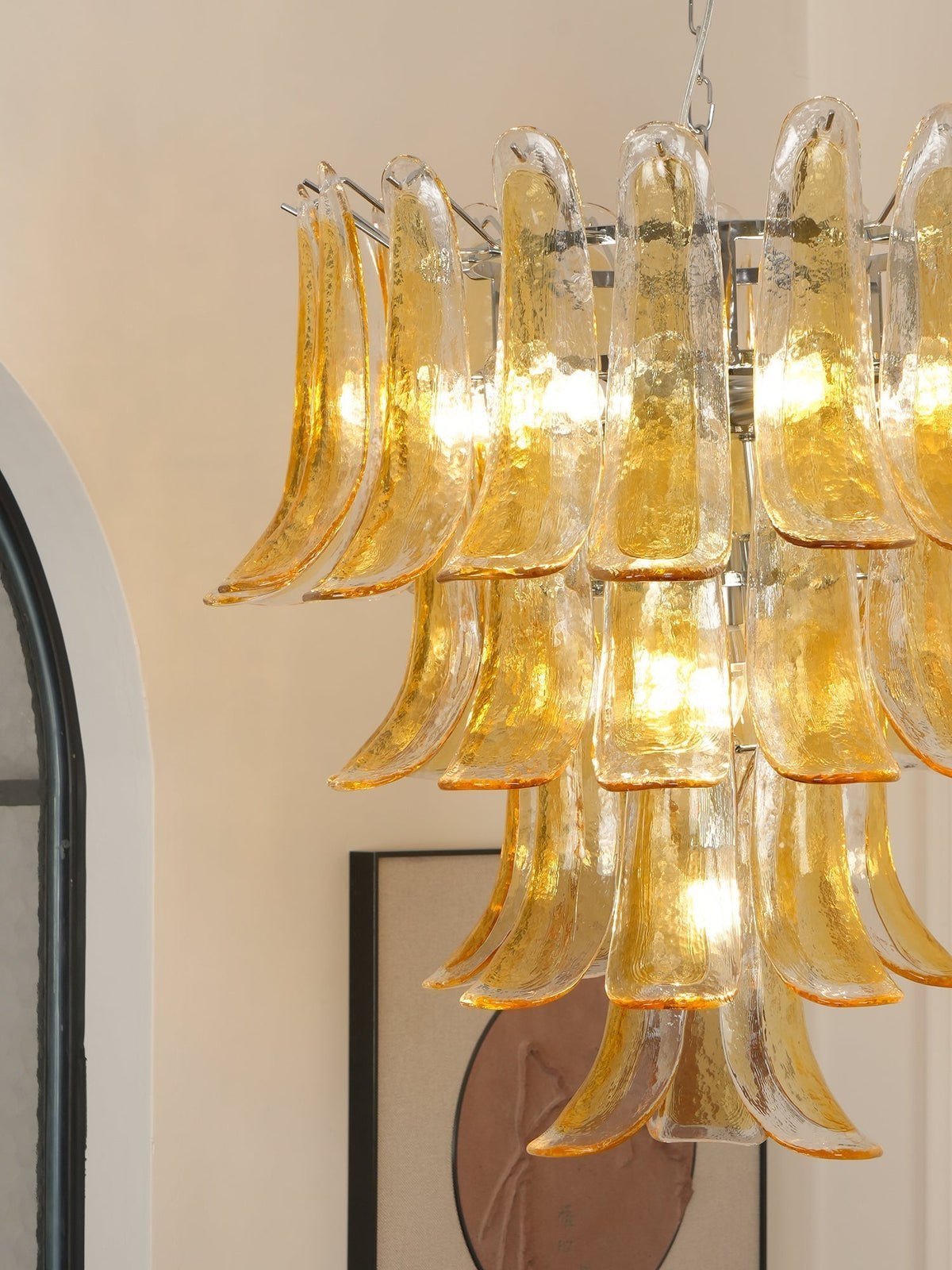 Orshaan Postmodern Luxury Glass Chandelier