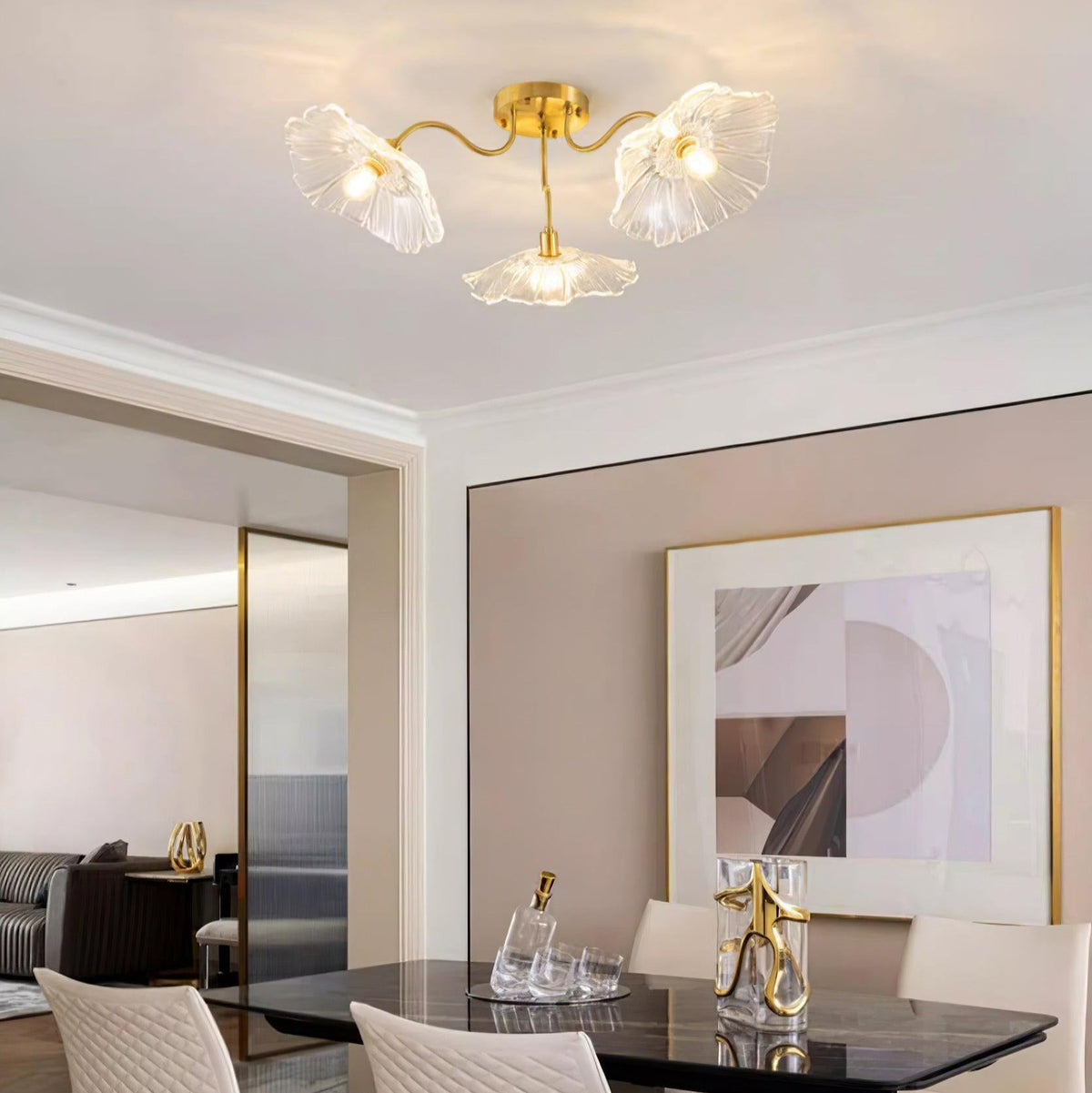 Rurepuk Ceiling Light Glass
