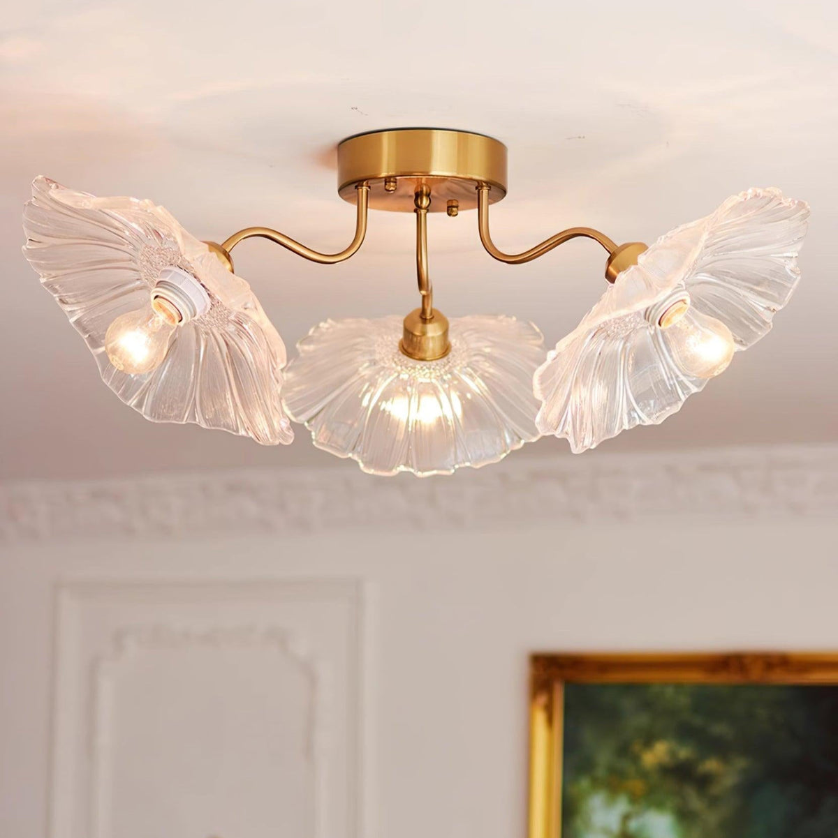 Rurepuk Ceiling Light Glass