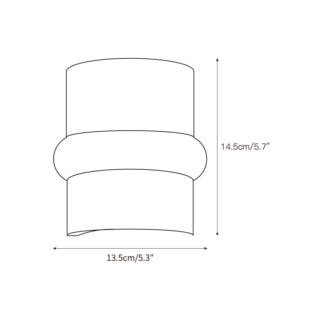 Zeloror Travertine Wall Lamp
