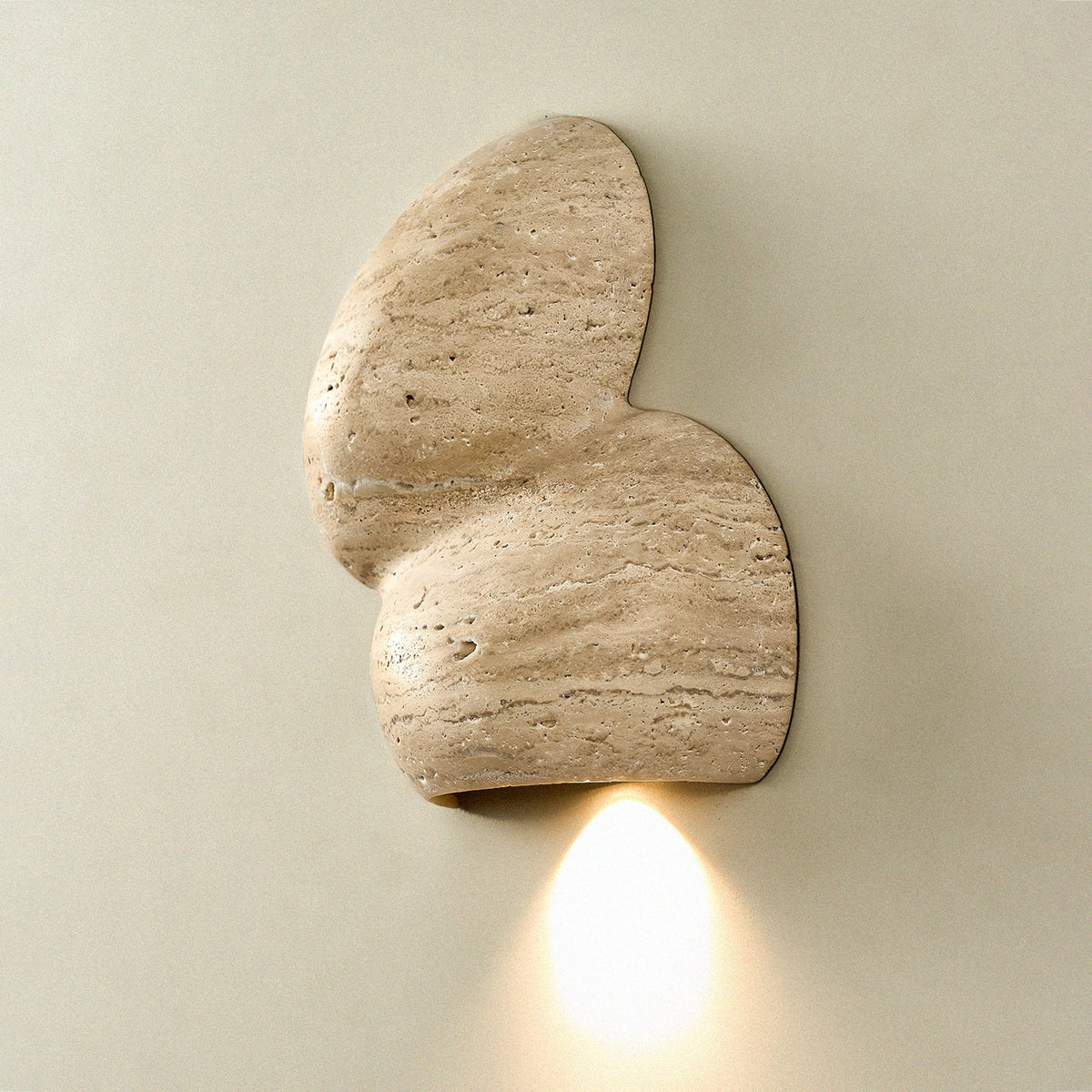 Zeloror Travertine Wall Lamp