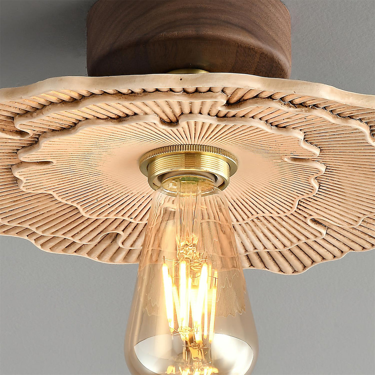 Myco Sculptural Mushroom Ceiling Light