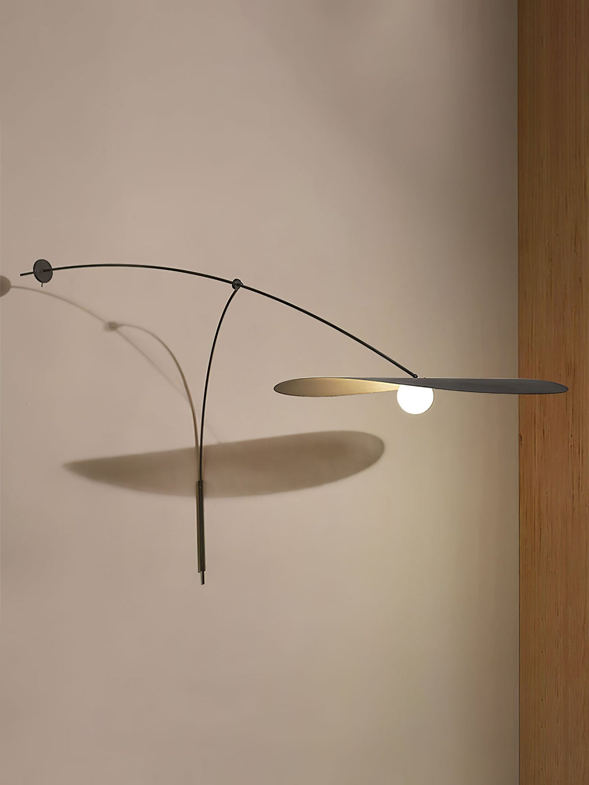 Tirove Glass Minimalist  Wall Lamp