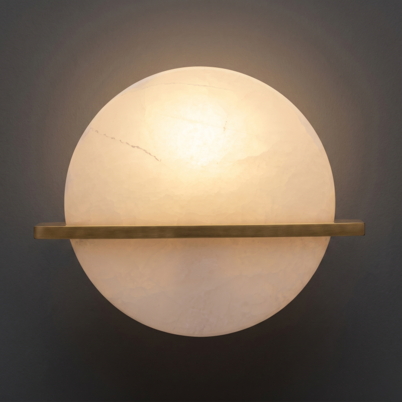 Alboette Alabaster Wall Lamp