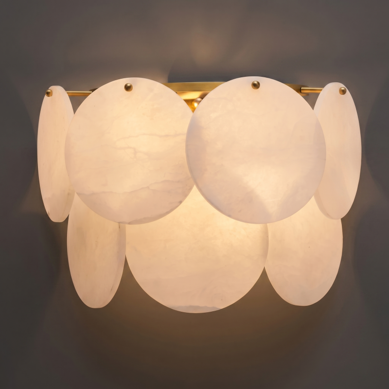 Alboette Alabaster Wall Lamp