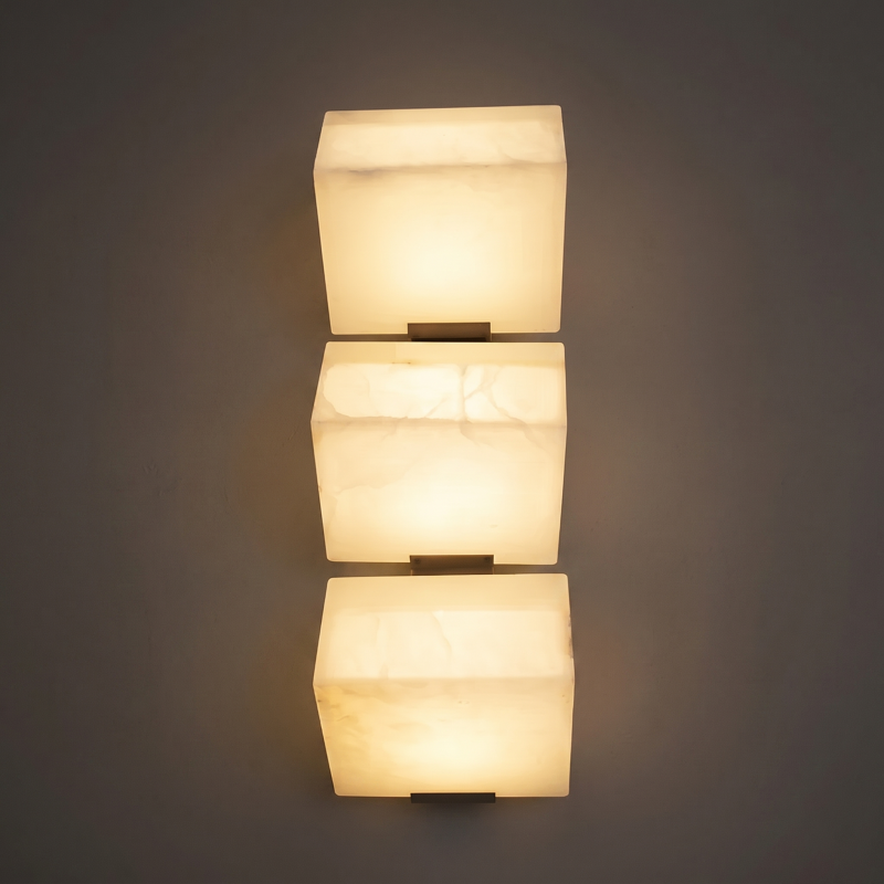 Alboette Alabaster Wall Lamp
