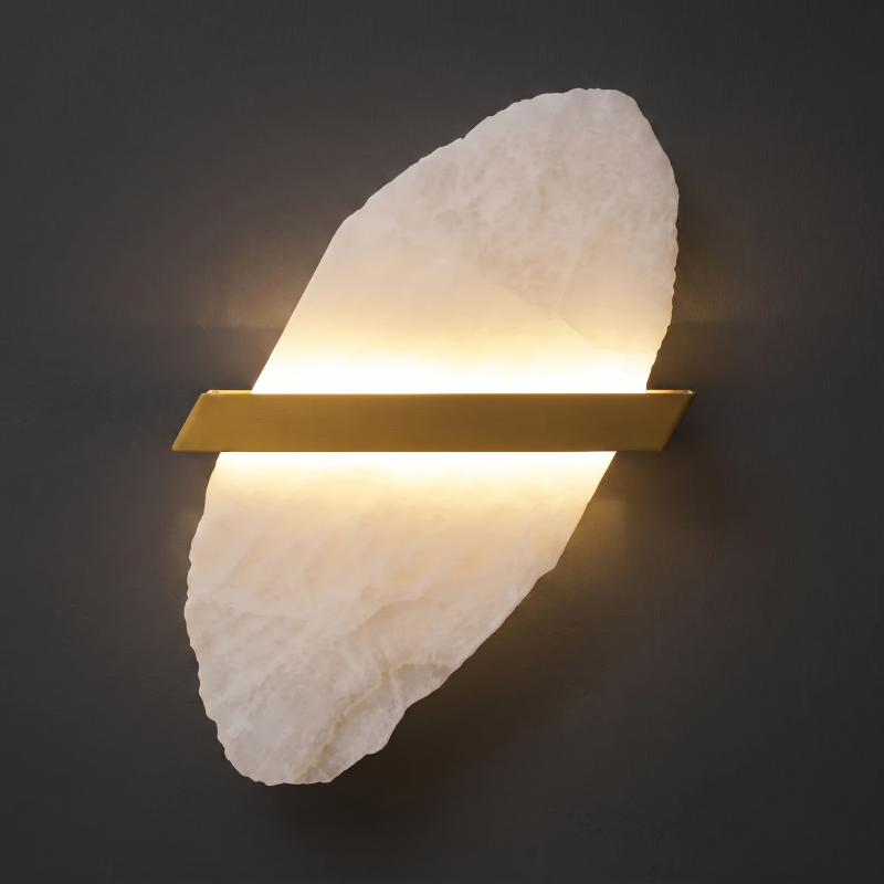 Alboette Alabaster Wall Lamp