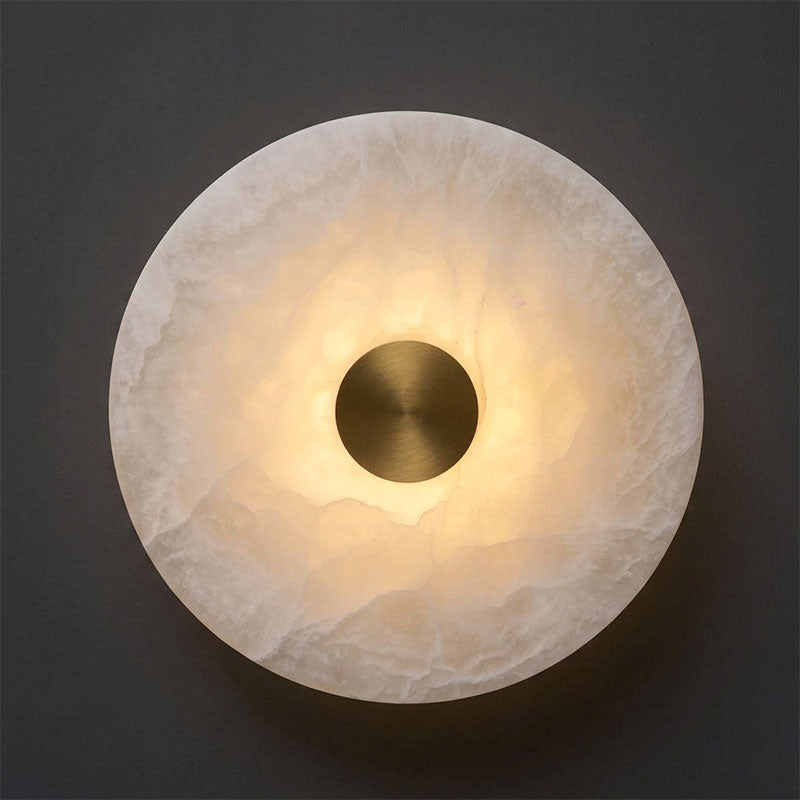 Alboette Alabaster Wall Lamp