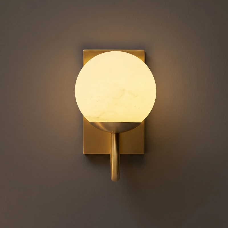 Alboette Alabaster Wall Lamp