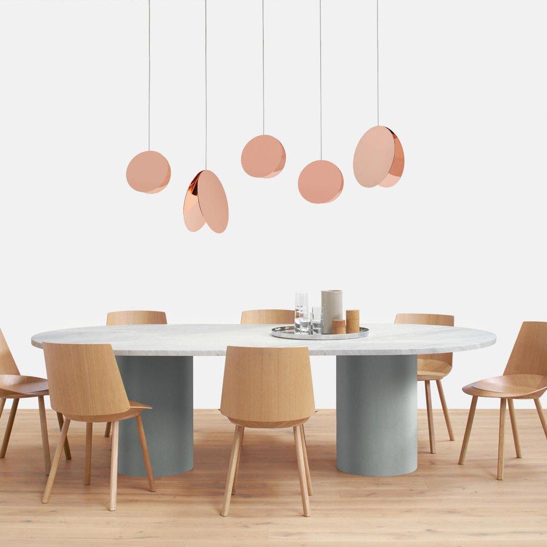 Wadigan Round Pendant Light, Metal, 6 Color, 7.8″/11.8″
