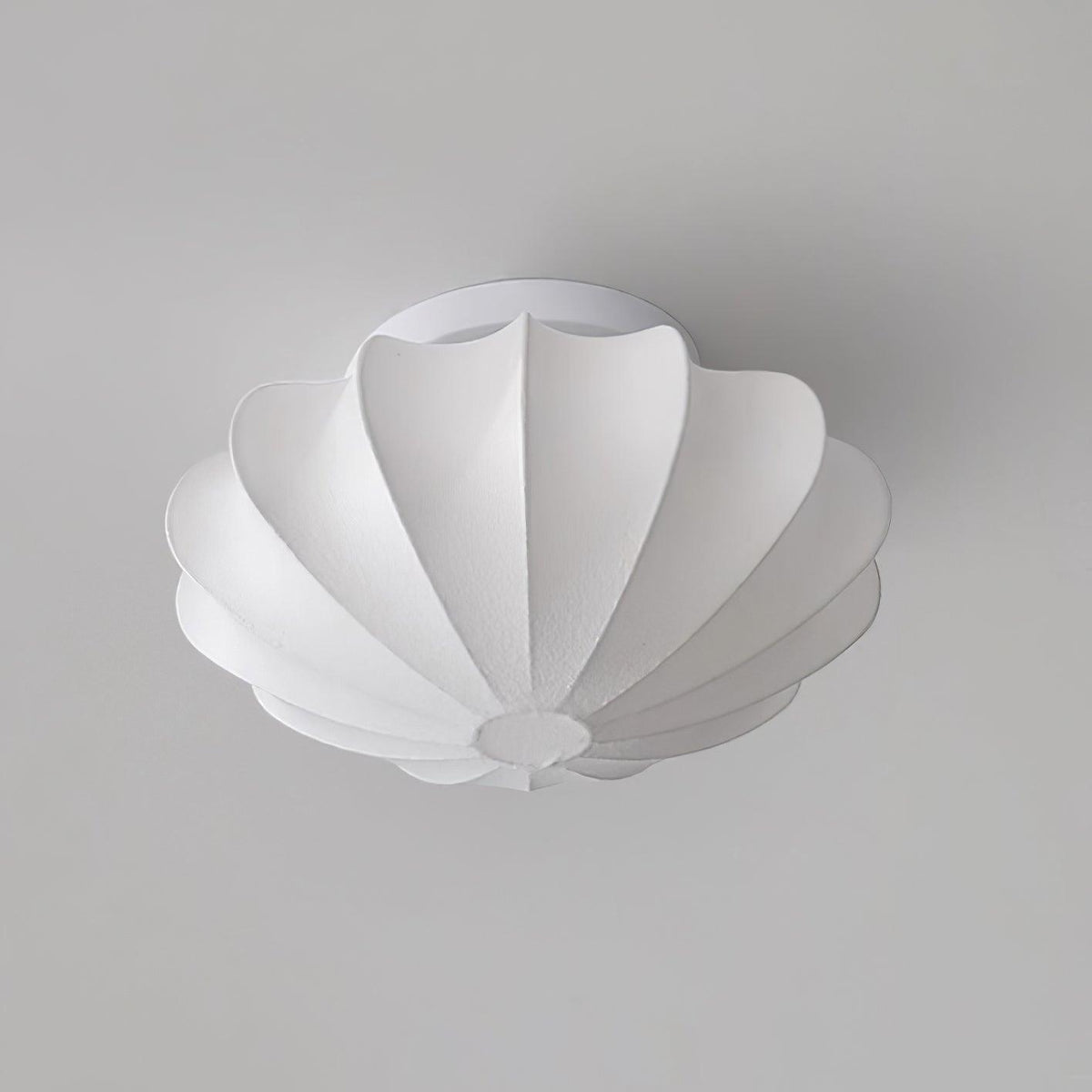 Miriveria Ceiling Lamp Fabric Shell Sculptural Elegant