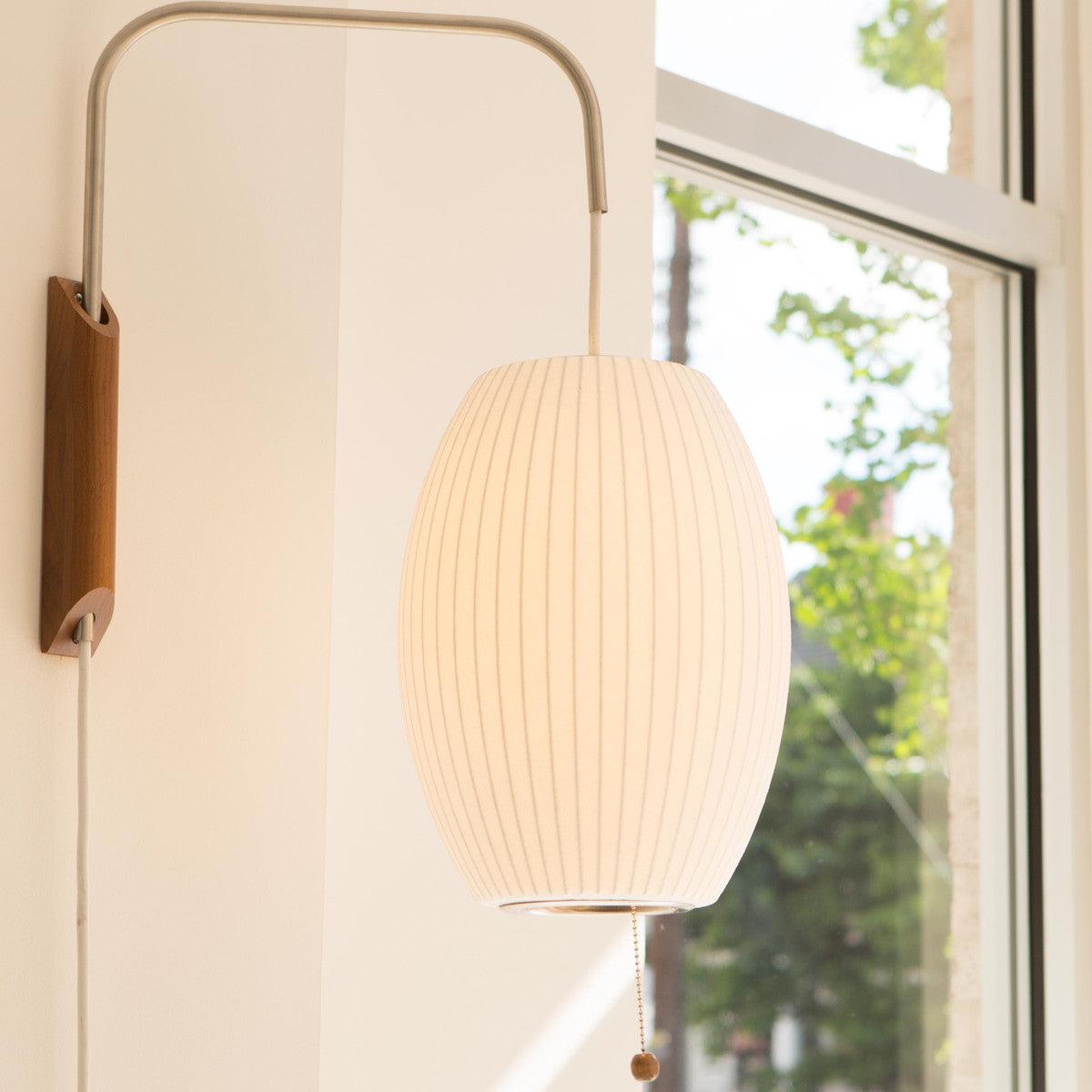 Aldinira Wall Sconce Walnut Ball