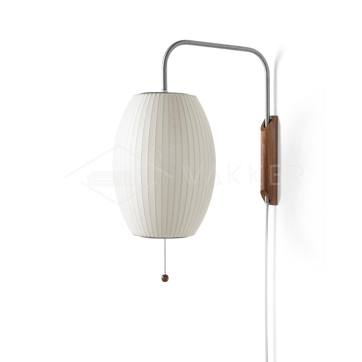 Aldinira Wall Sconce Walnut Ball