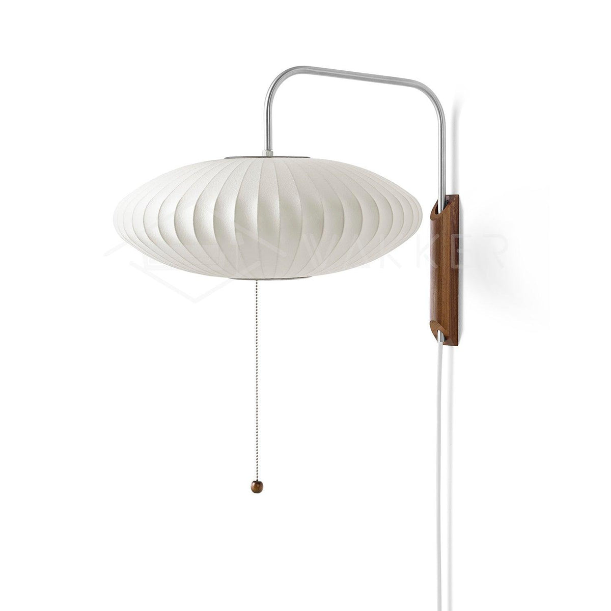 Aldinira Wall Sconce Walnut Ball