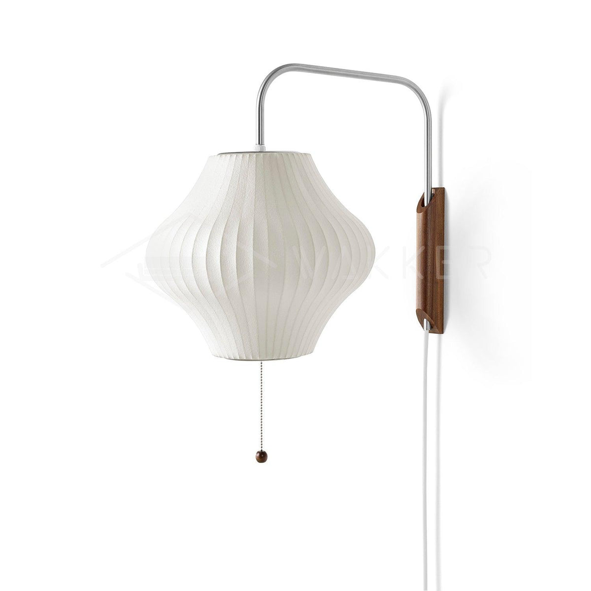 Aldinira Wall Sconce Walnut Ball