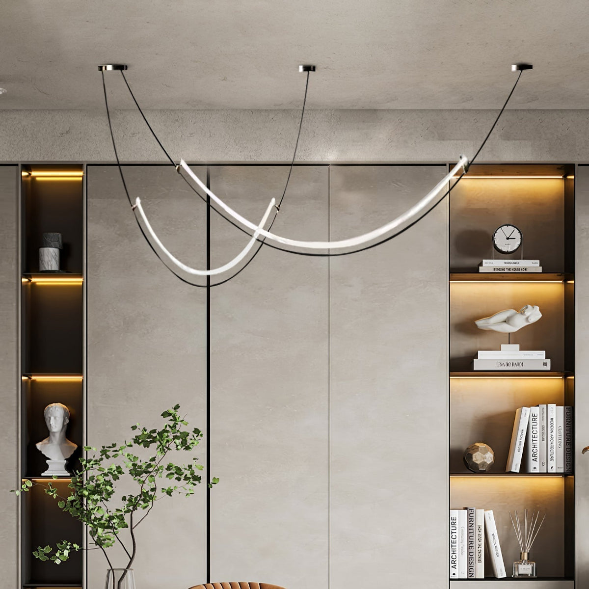 Selinon Curved LED Pendant Light