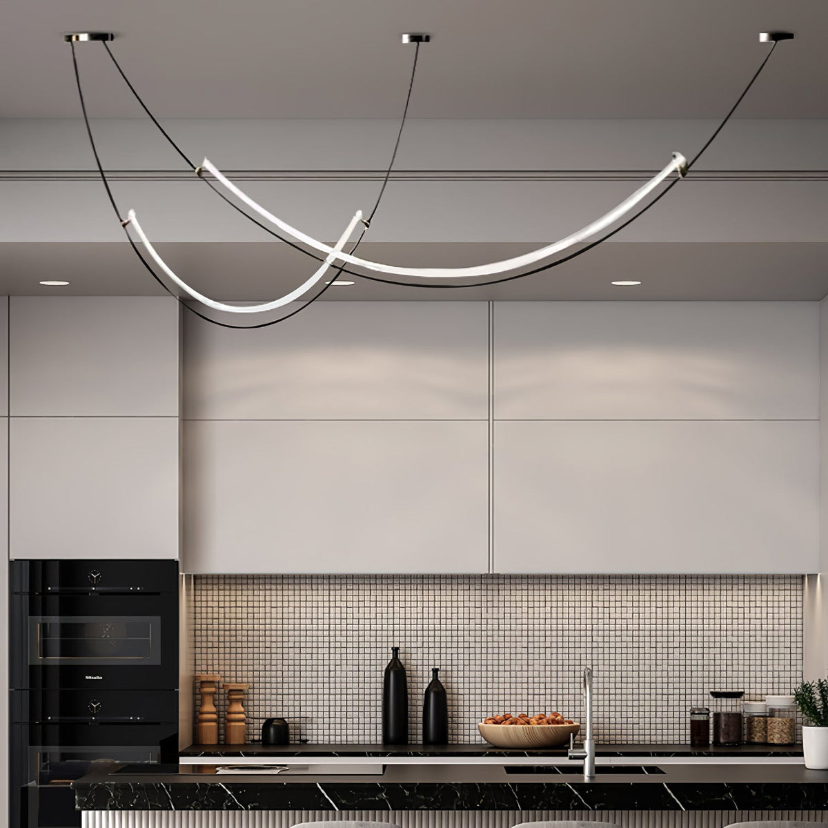 Selinon Curved LED Pendant Light