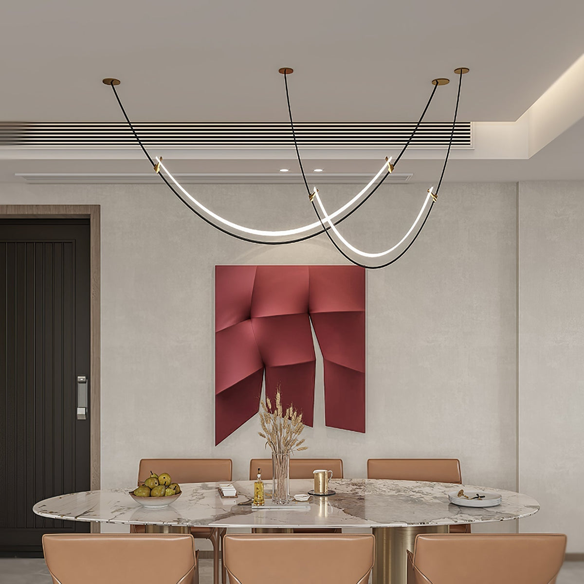 Selinon Curved LED Pendant Light