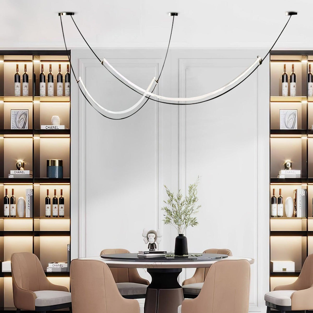 Selinon Curved LED Pendant Light