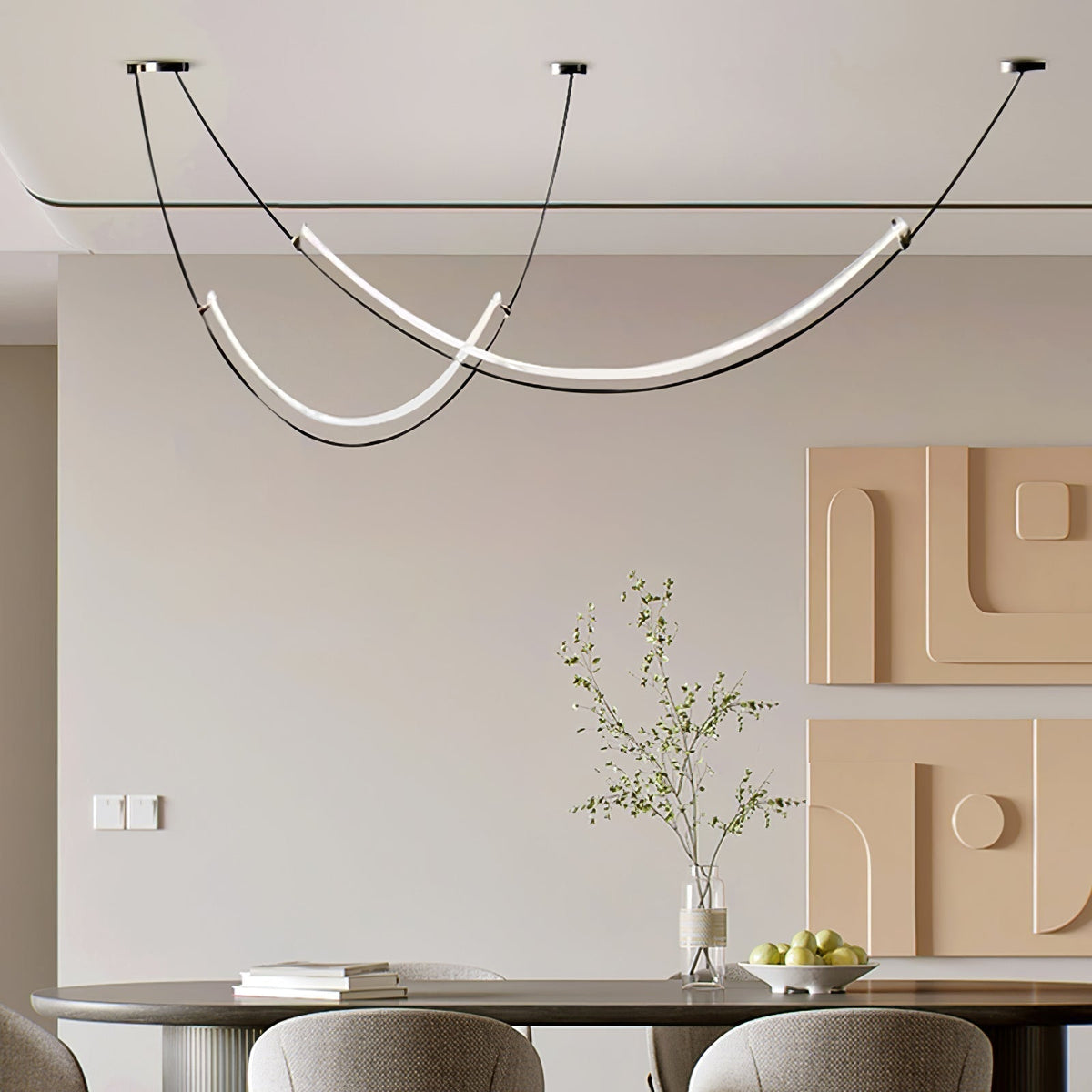 Selinon Curved LED Pendant Light