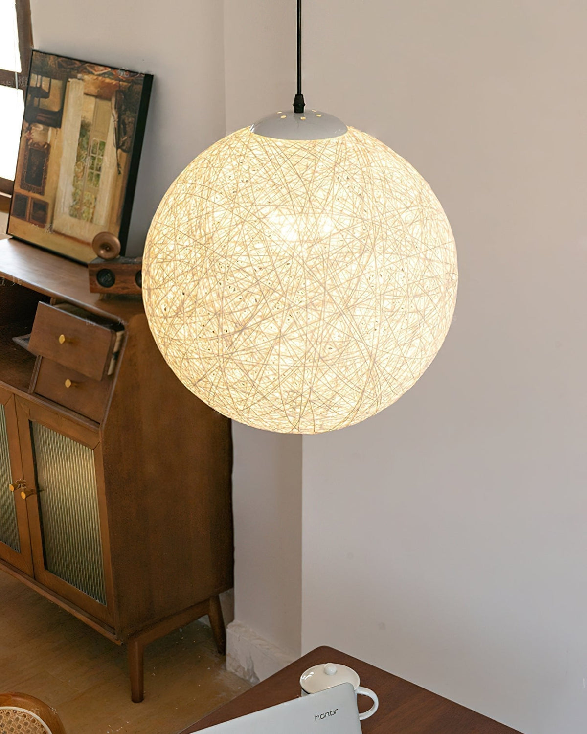 Cashae Modern Minimalist Sphere Pendant Light