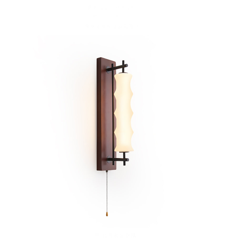 Eireelia Wavy Glass Wall Sconce