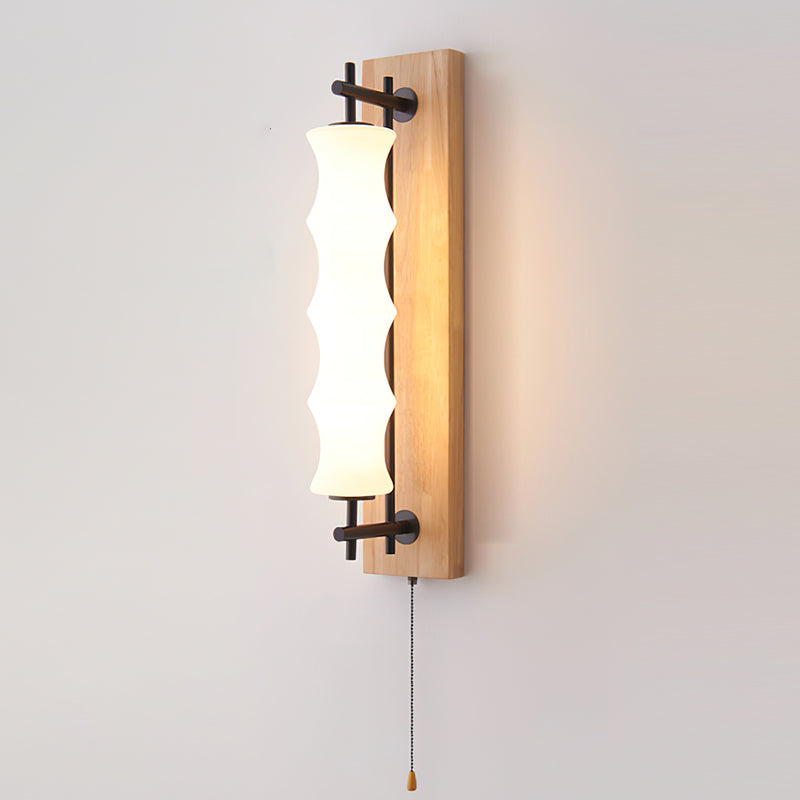 Eireelia Wavy Glass Wall Sconce