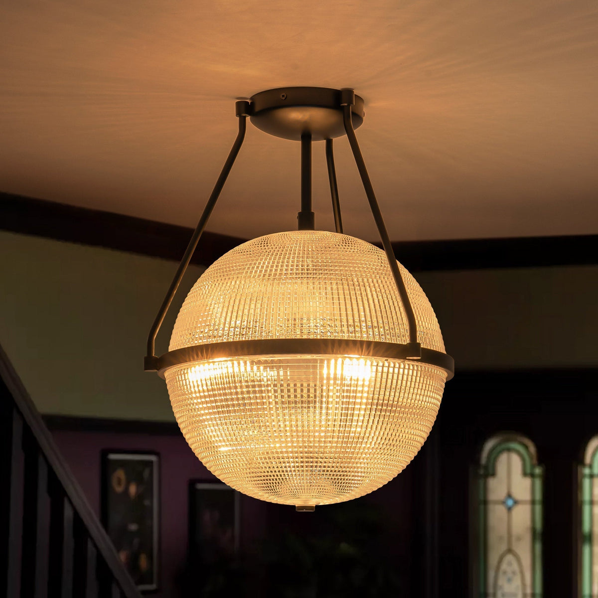 Atale Glass Ceiling Lamp