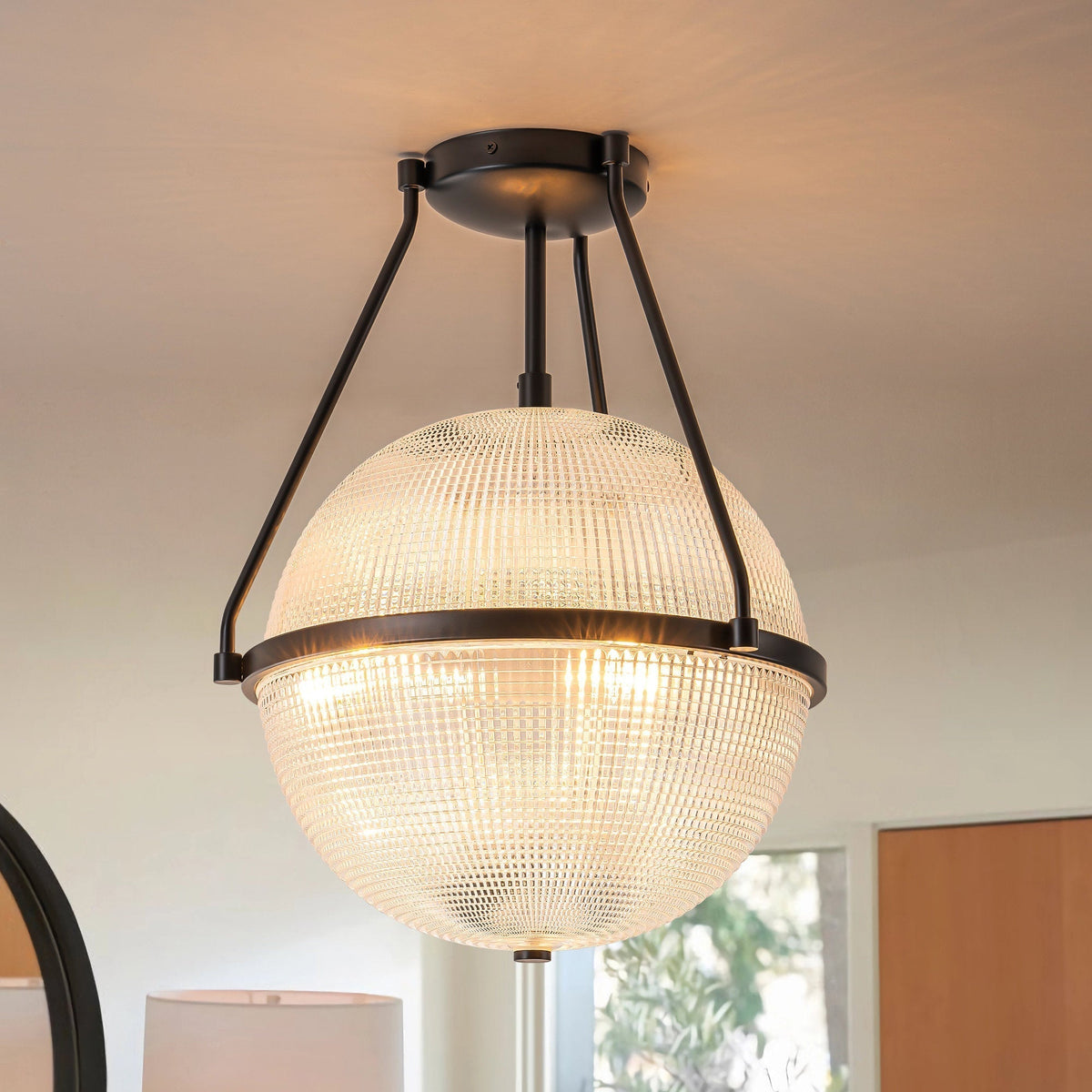 Atale Glass Ceiling Lamp