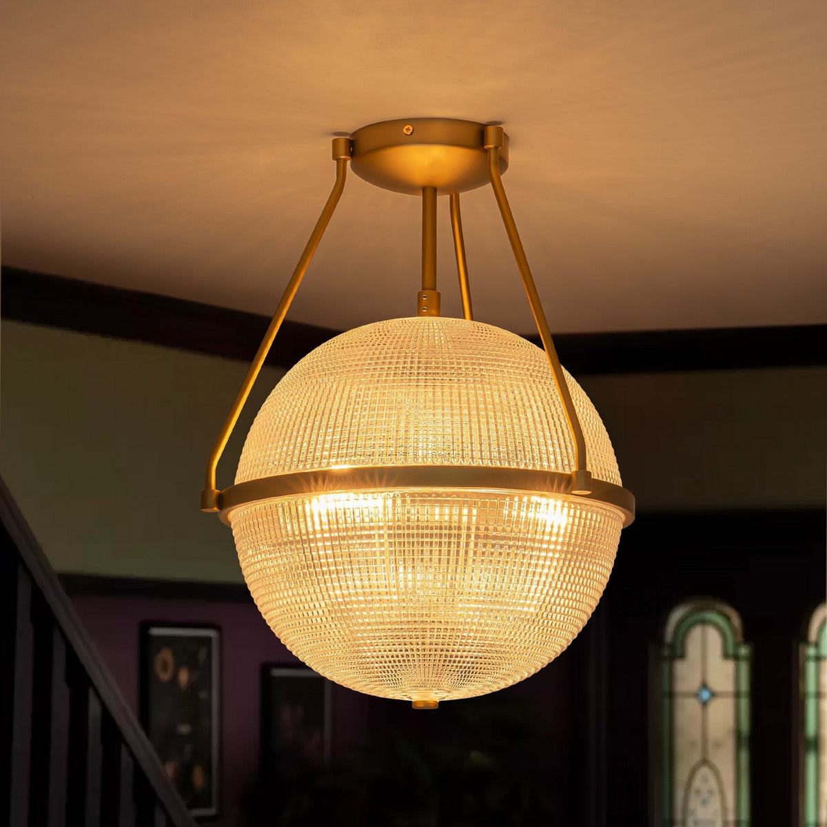 Atale Glass Ceiling Lamp